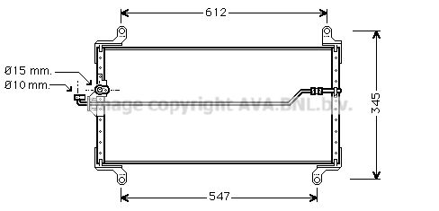 AVA QUALITY COOLING Конденсатор, кондиционер FT5202